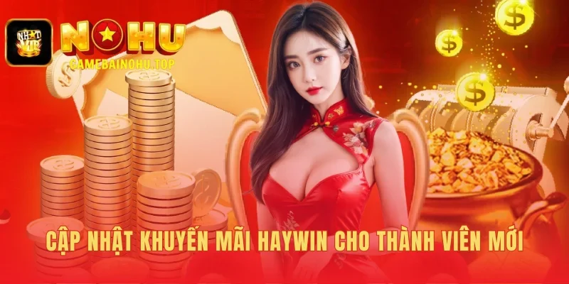 Haywin - Review Cổng Game Đổi Thưởng Hay.win 2025 3 Khuyến mãi HAYWIN có gói thưởng chào mừng giá trị 100%